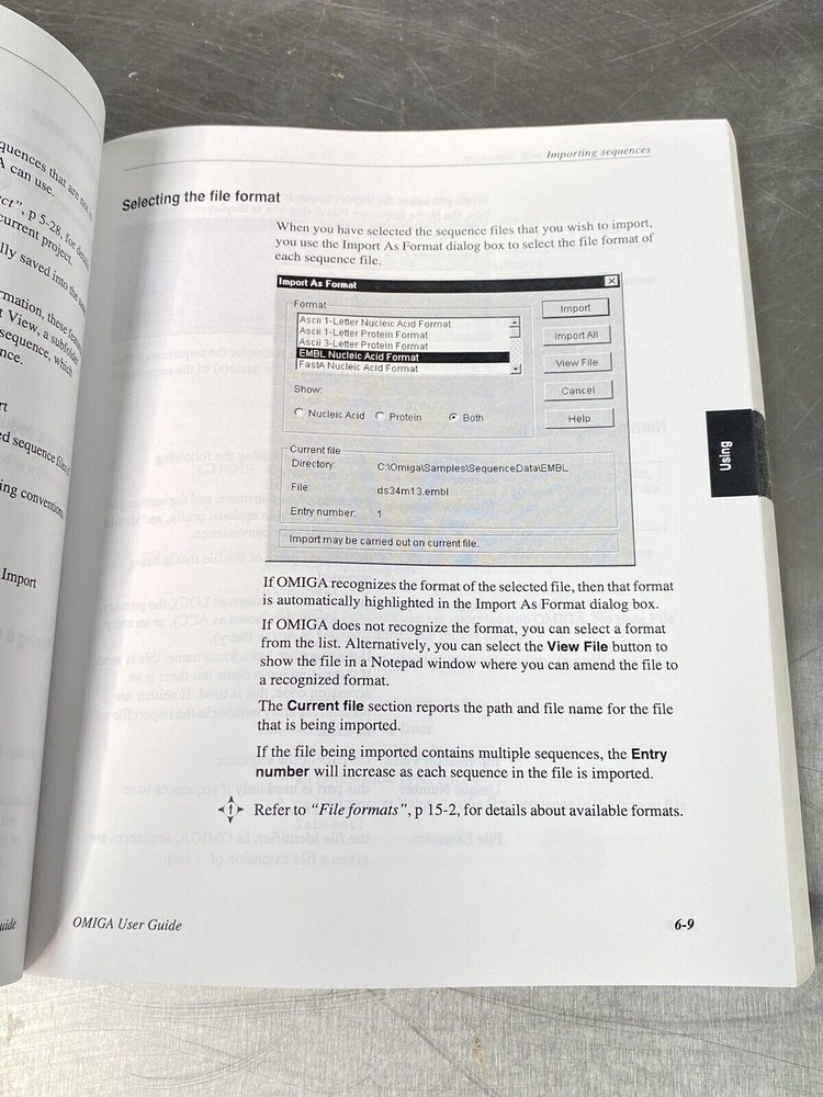 Omiga 2.0 - Users Manual / Instructions Book