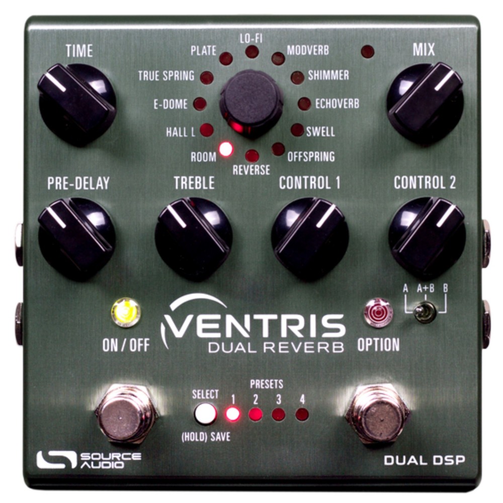 Source Audio Ventris Reverb Effects Pedal