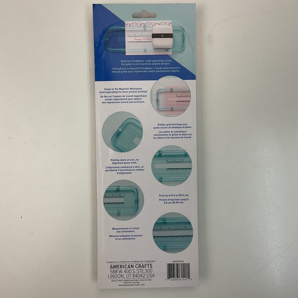 We R Memory Keepers Print Maker Guide for Alignment 6” Clear