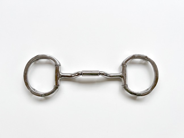 Myler Bits Comfort Snaffle eggbutt with hooks 5"