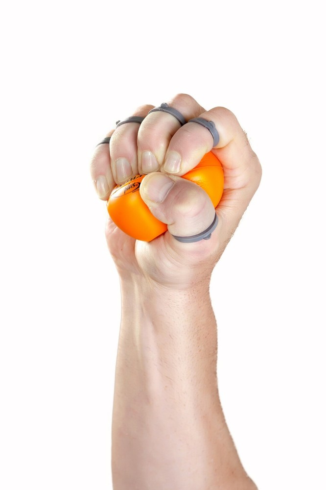 Handmaster Plus 3 Piece Physical Therapy Hand Exerciser (Colours May Vary)