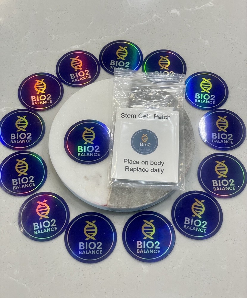 Solfeggio 528 HZ Healing Scalar frequency Imprinted Body patch