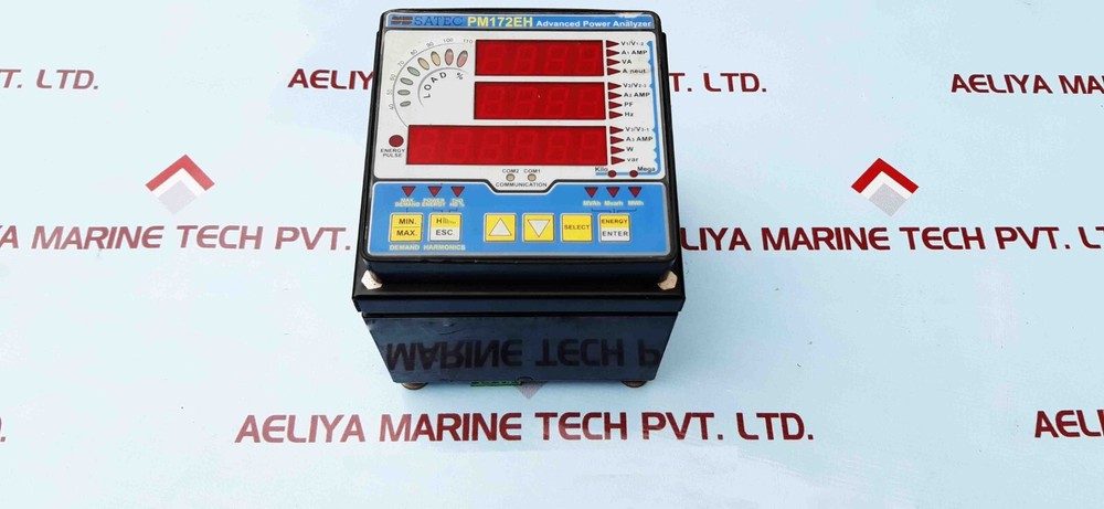 Satec PM172EH Advanced Power Analyzer 90-264 VAC
