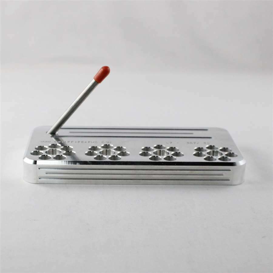 L7-357/38 Range Stand, 7-shot .357/.38 cal., solid 3/4" thick aircraft aluminum