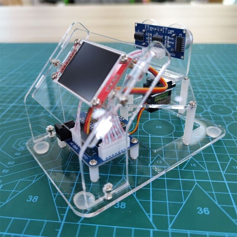 Mini Ultrasonic Radar & 1M Motor Range for Arduino Starter Kit Program Education