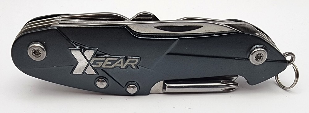 X Gear- Dark Gray Multi-Function Tool - Pocket Knife