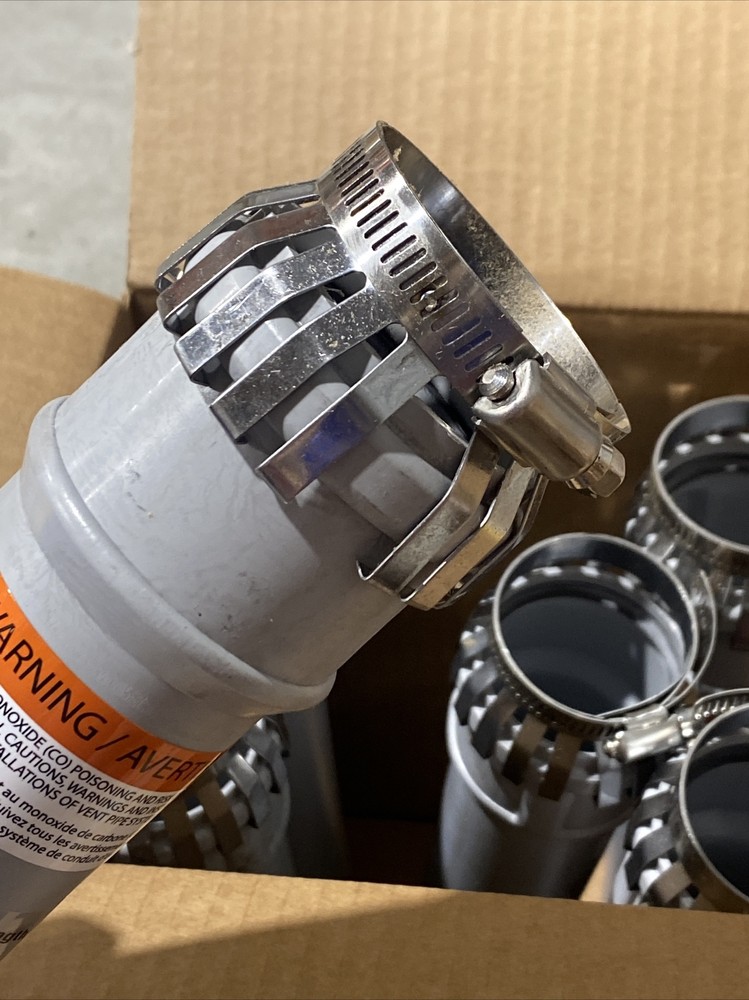 Duravent PolyPro 2PPS-12C 2” Single Wall PP 12” Pipe Length Qty:6 New