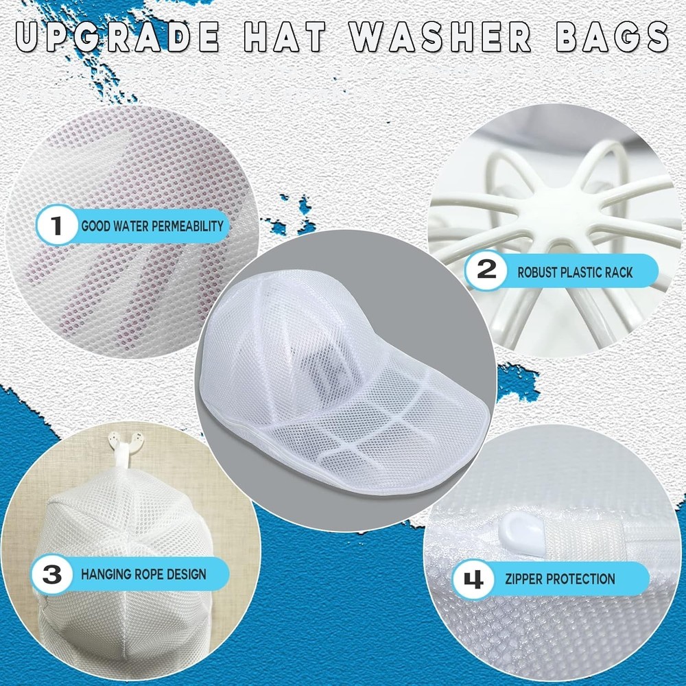 Baseball Cap Washer Cage - Hat Cleaning Protector