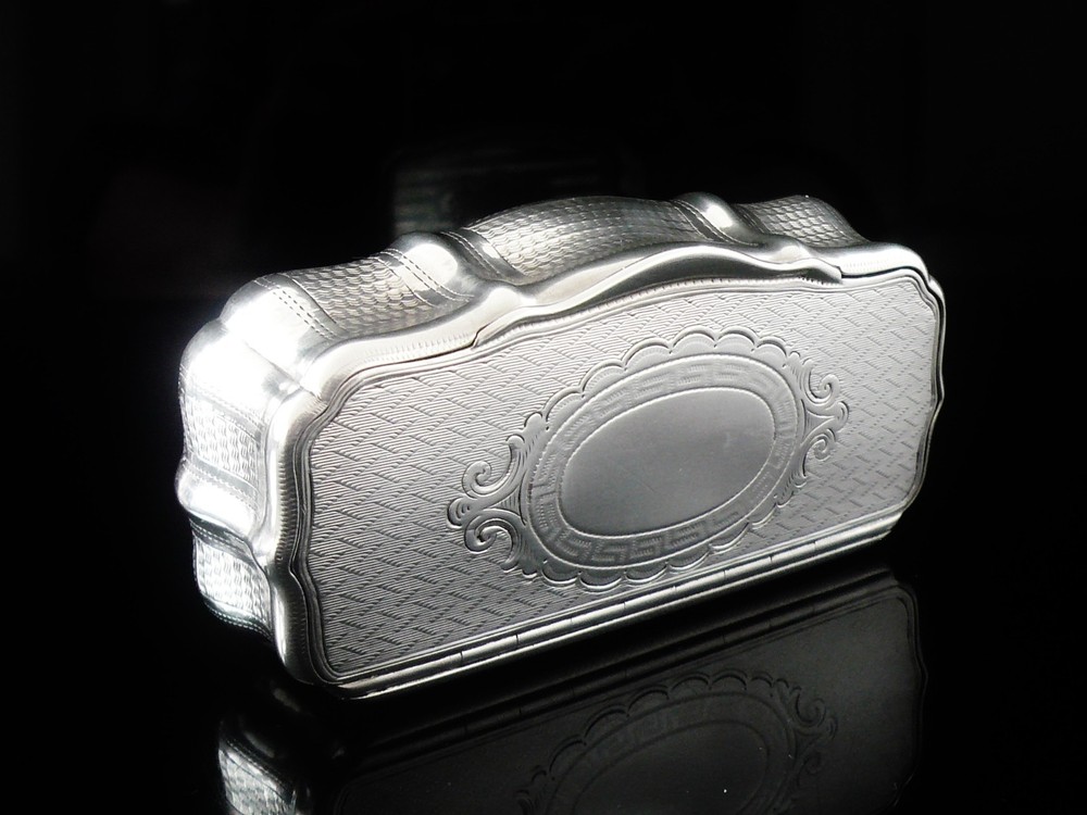 Antique Austro Hungarian Silver Snuff Box c.1880