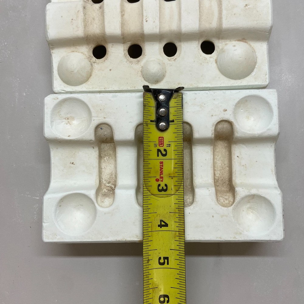Ceramic Slip Casting Mold Large Milk Can White Horse