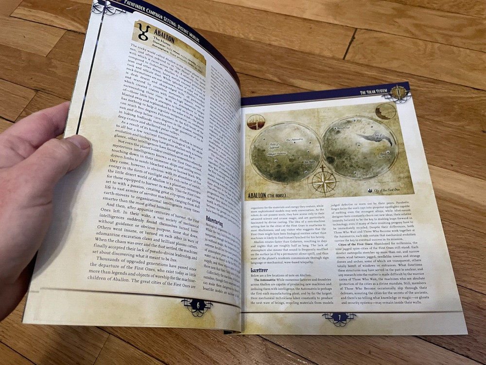 Pathfinder Distant Worlds D&D 3.5 D20