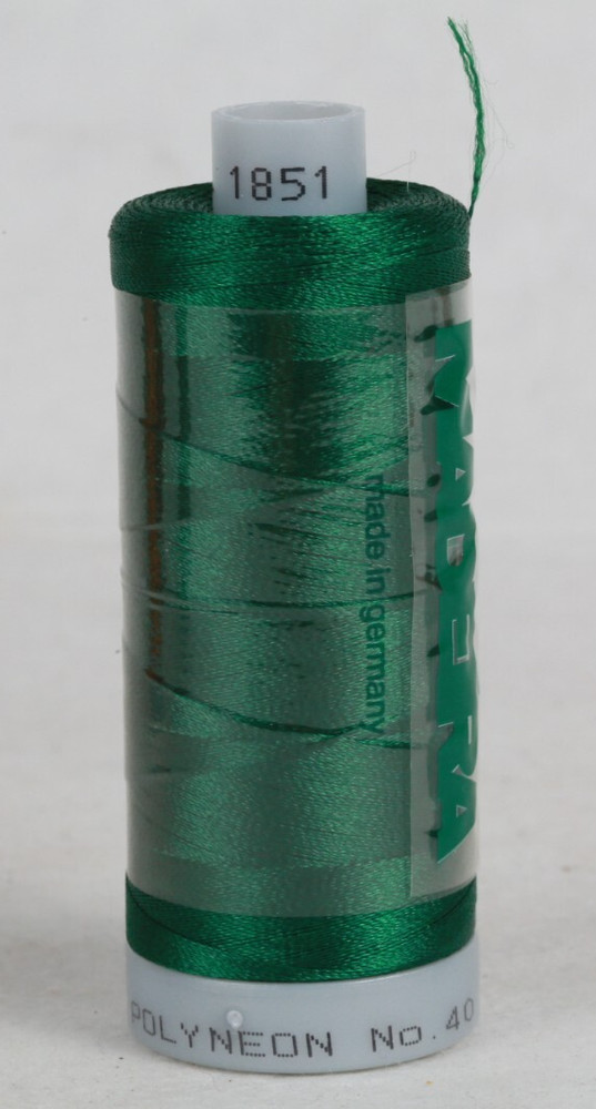 POLYESTER POLYNEON EMBROIDERY THREAD MADEIRA 6 SPOOLS each 1000 m 1851
