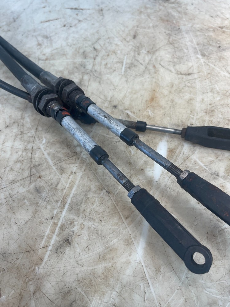 1983 Case 2090 Tractor Shift Cables & Bracket