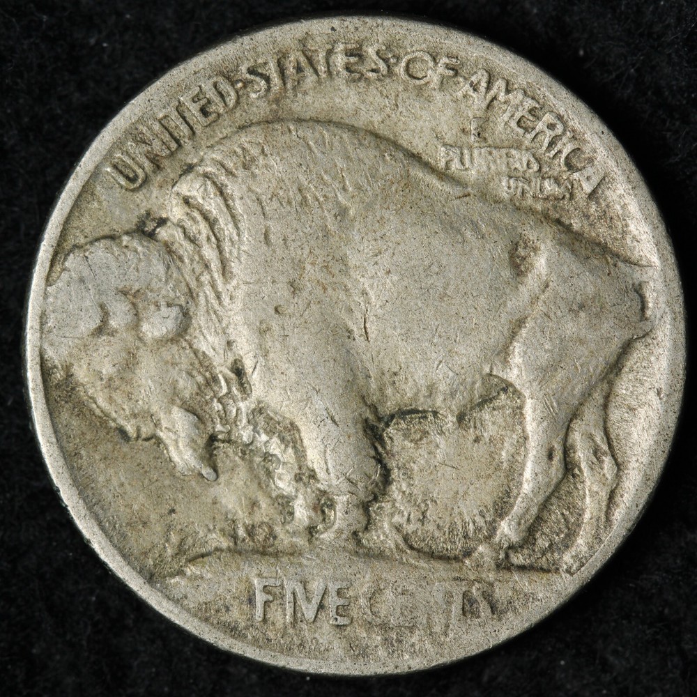 1913 TYPE 1 Buffalo Nickel VF E204 T