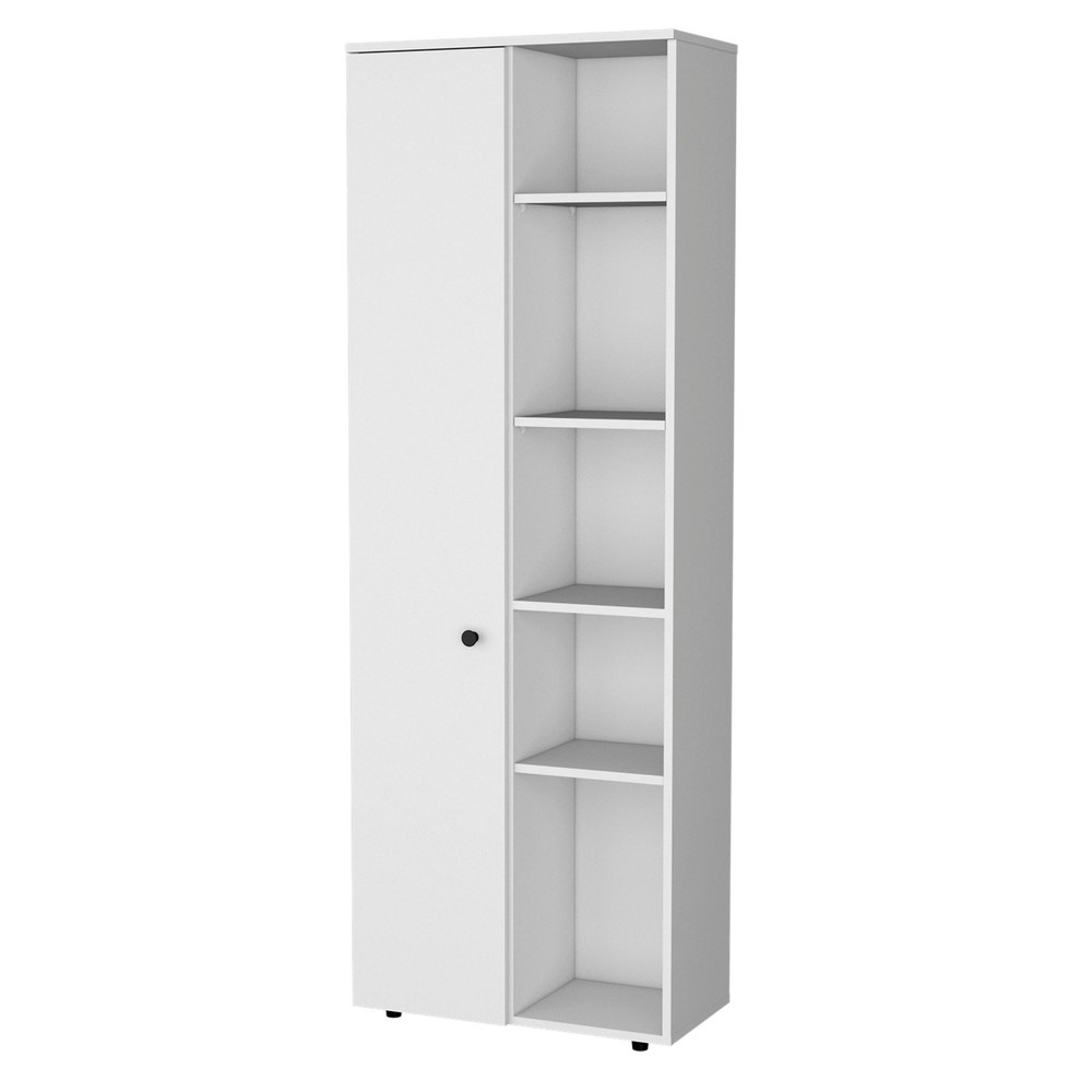 White 1-Door Multistorage Kitchen Pantry