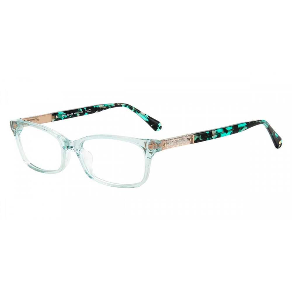 Kate Spade Women's Eyeglasses Green Metal/Plastic Rectangular Frame Laurel 01ED