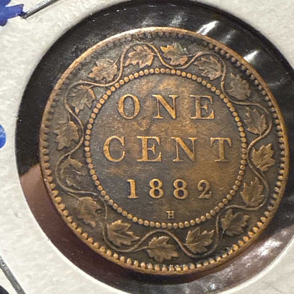 1893 Canada One Cent CH Beautiful Toned Brown