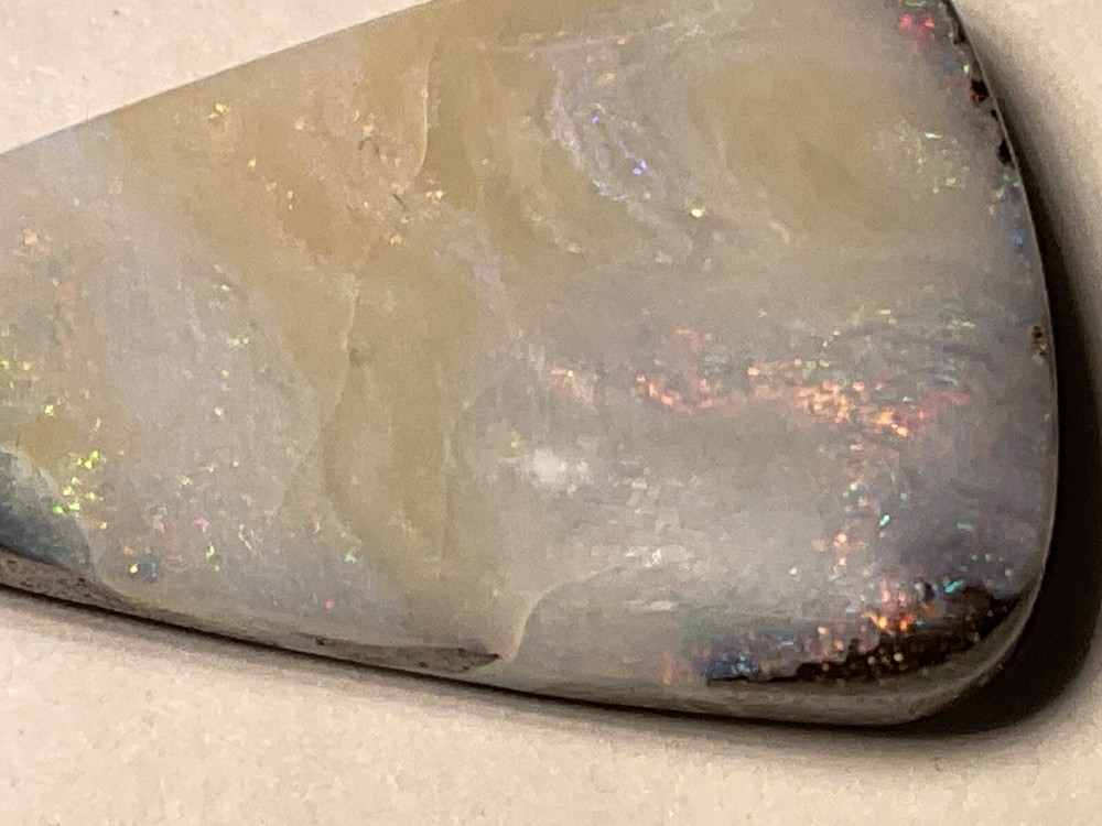 All Natural Solid Australian Boulder Opal, 21 carats, double sided