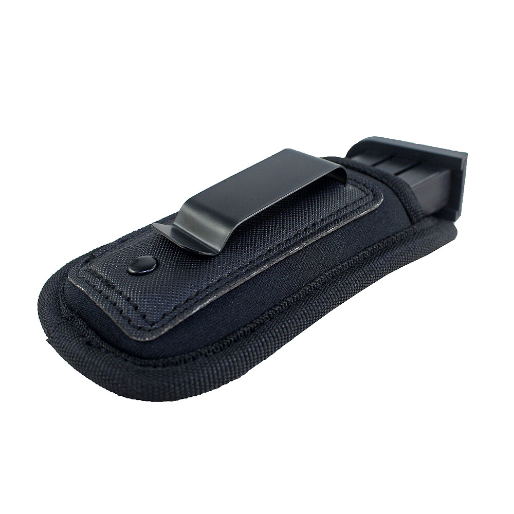 Tactical 9mm Single Stack Mag Bag Concealed IWB Magazine Holster Pouch for Glock