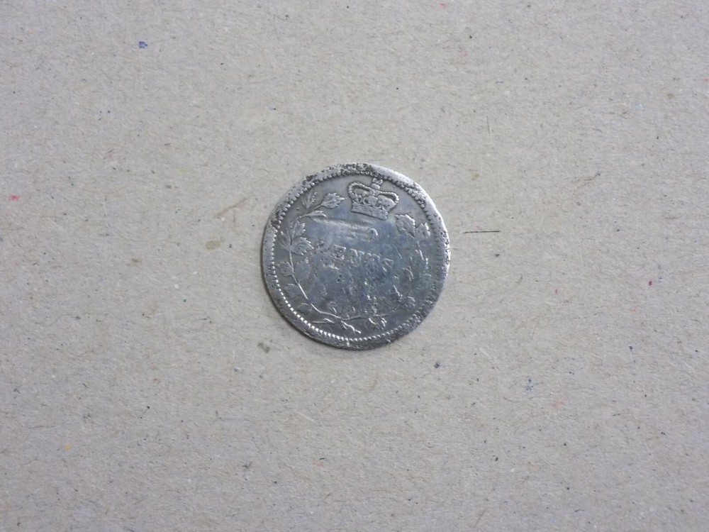 Canada 1870 .925 solid silver 10 cents coin.