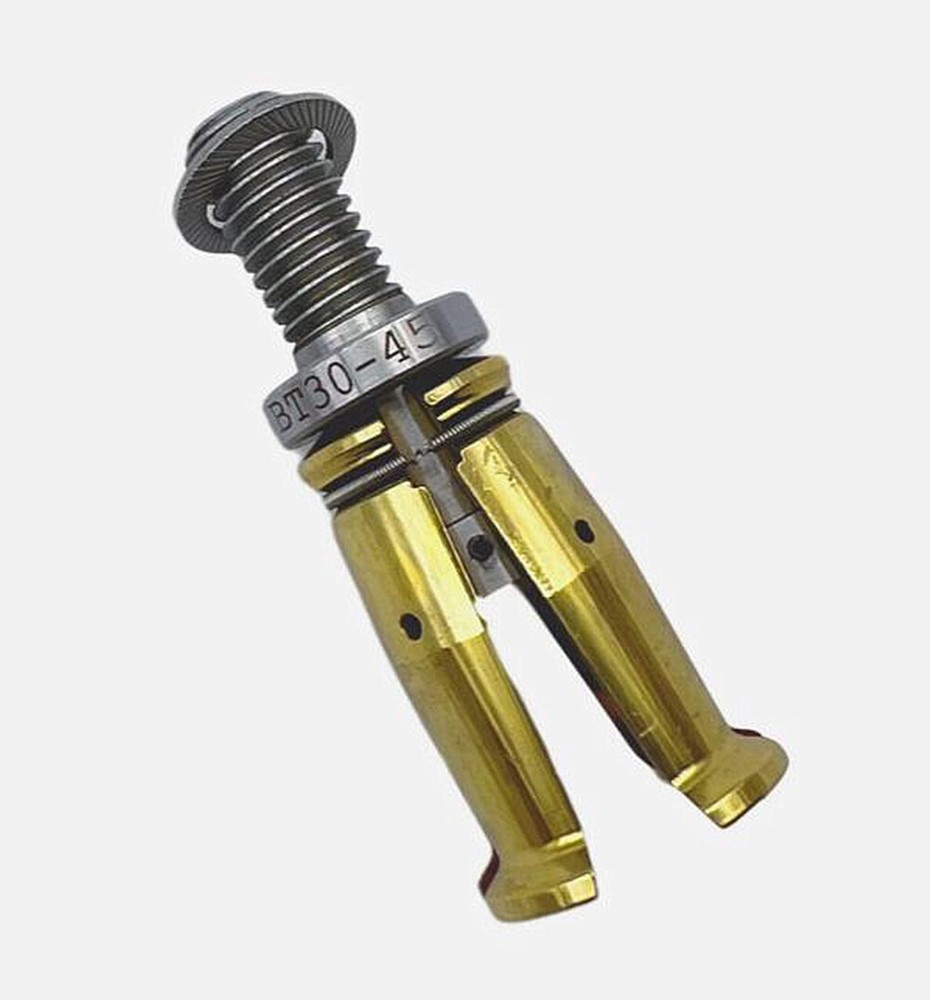 1Pc BT30 4 Petal Clamp Pull Claw Part For CNC Spindle 45 Degree Outer Screw Pull