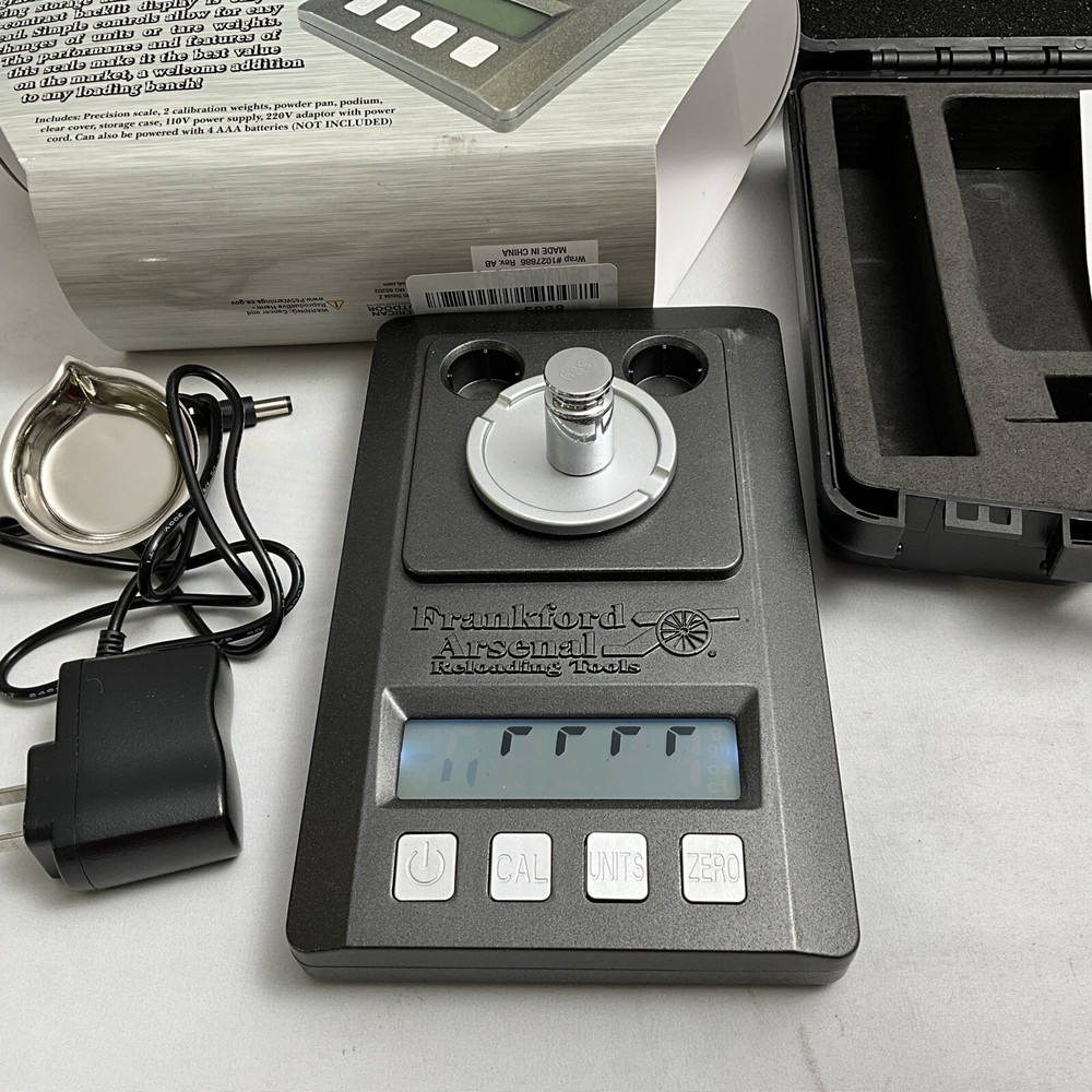 BAD SCREEN? Frankford Arsenal Reloading Tools Precision Powder Scale