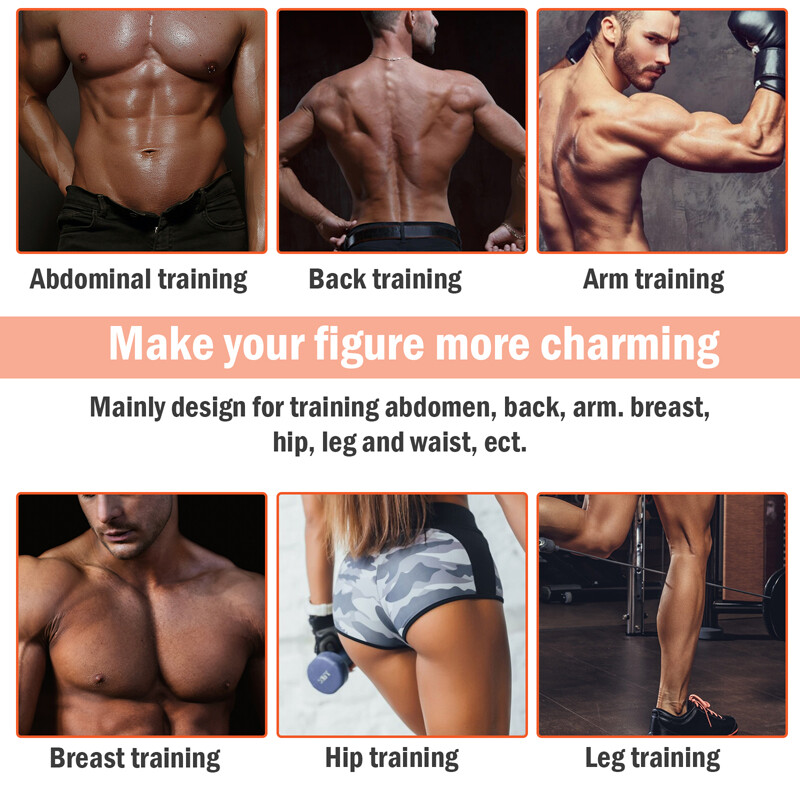 EMS Abdominal Muscle Core Toning Trainer Stimulator Flex Toner Tactical Exercise