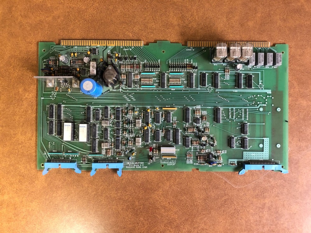 Rauland Borg TC4 VC7166 Main I/O Board for Telecenter Intercom System