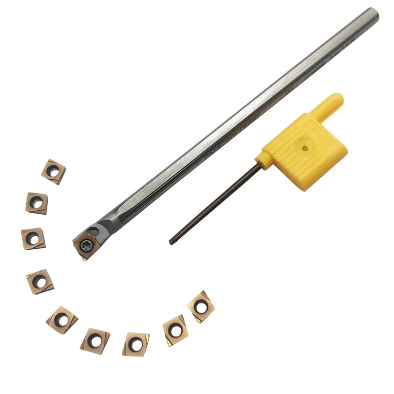 SOLID CARBIDE C06K-SCLCR06 INDEXABLE LATHE BORING BAR 6 MM SHANK