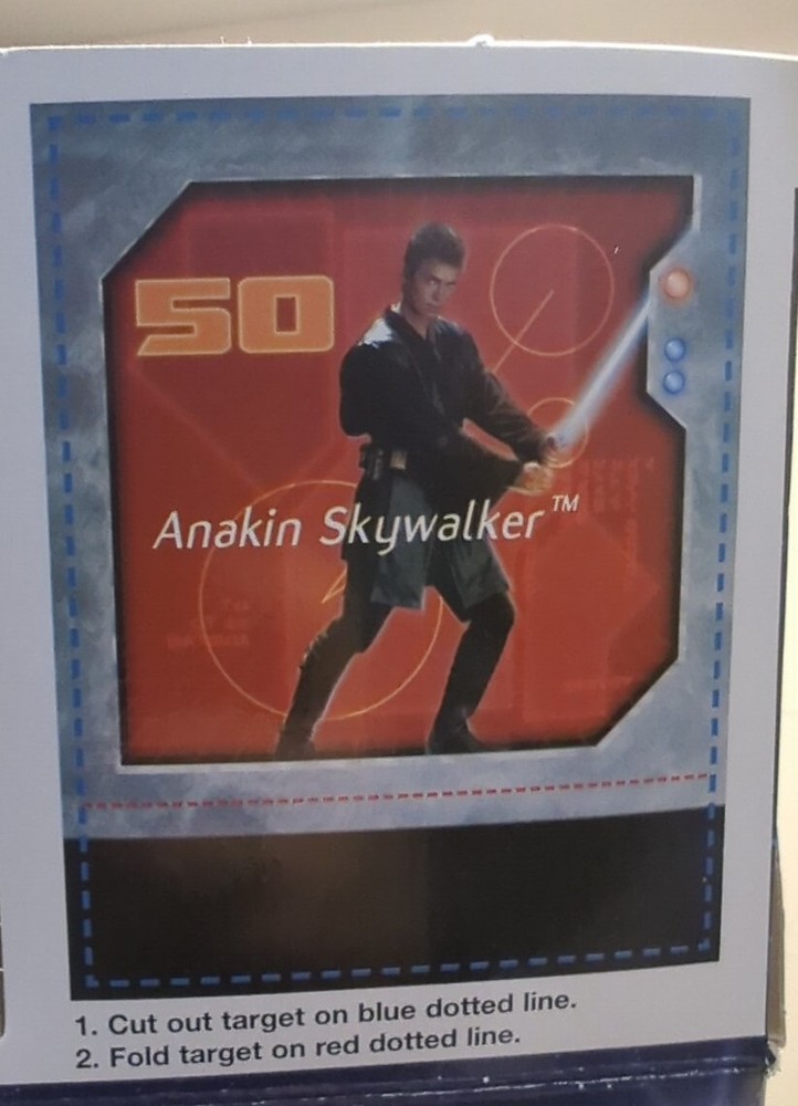 Star Wars Jango Fett's Target Interactive Game Milton Bradley 2002