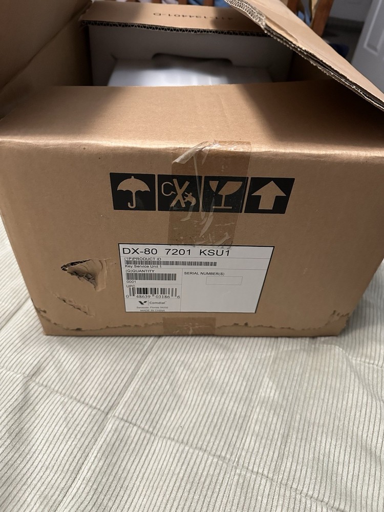 NEW COMDIAL DX-80 KSU1 Key Service Unit 1 (Original Box & Packaging