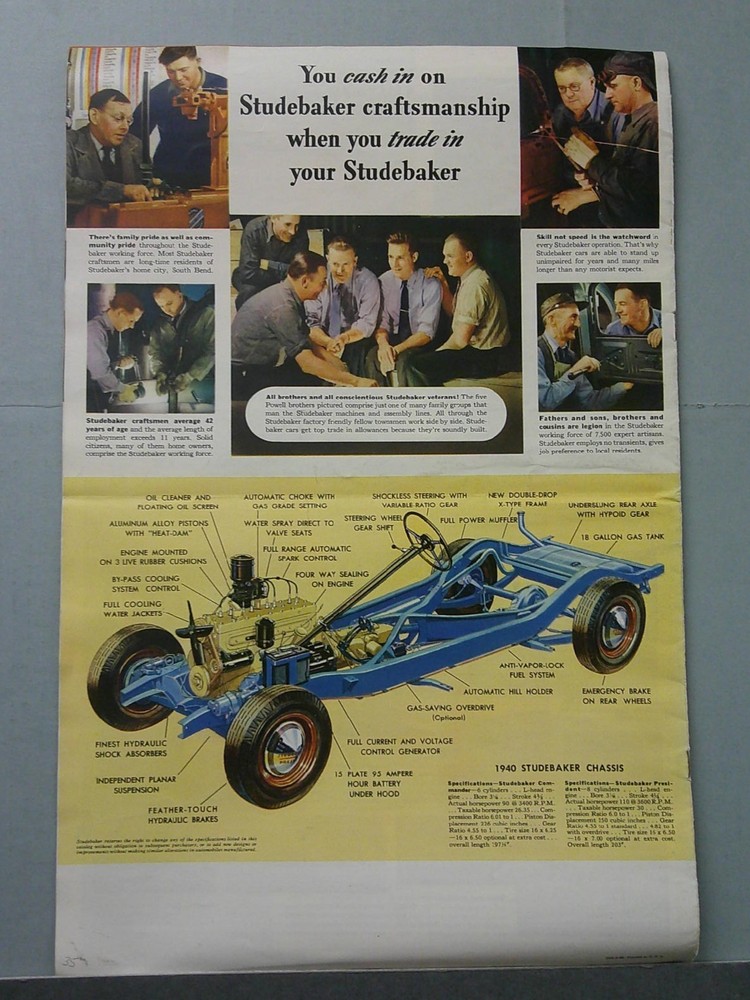1940 Studebaker Sales Catalog