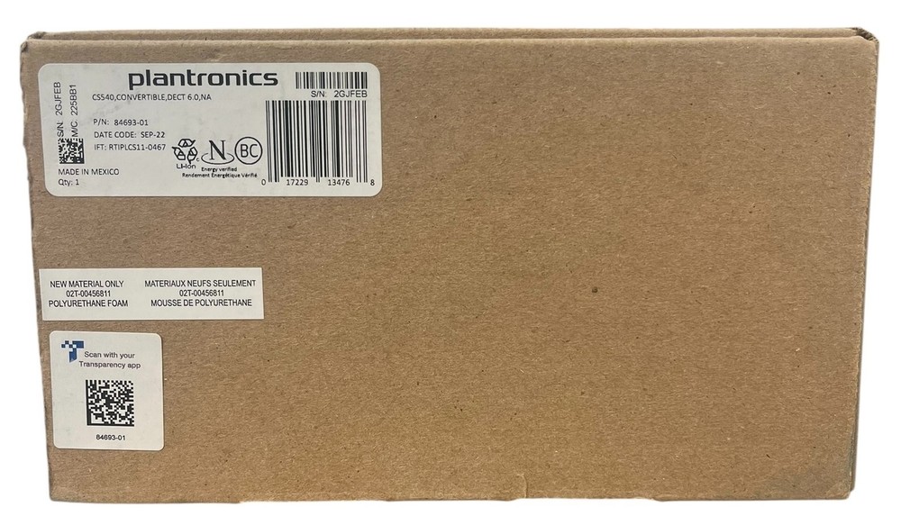 Plantronics-CS540 Convertible Wireless Headset Earset System