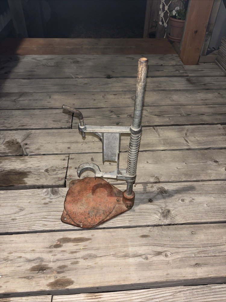 Vintage Drill Press Table Mounting Bracket 2-/34 Delta Walker Turner