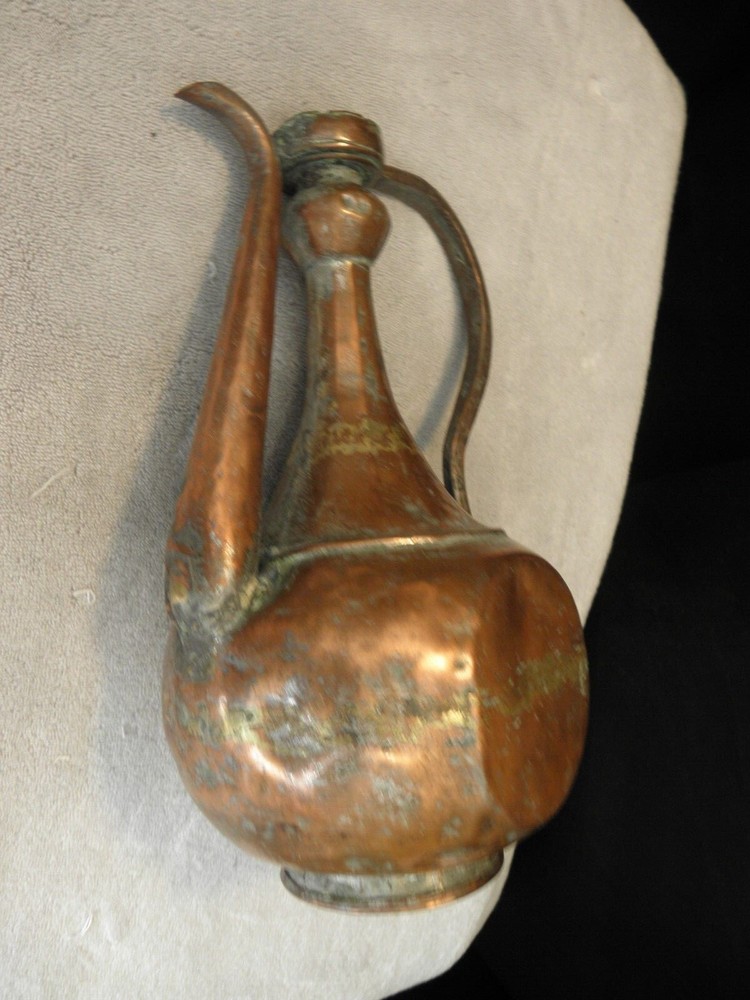 Vintage or antique copper jug