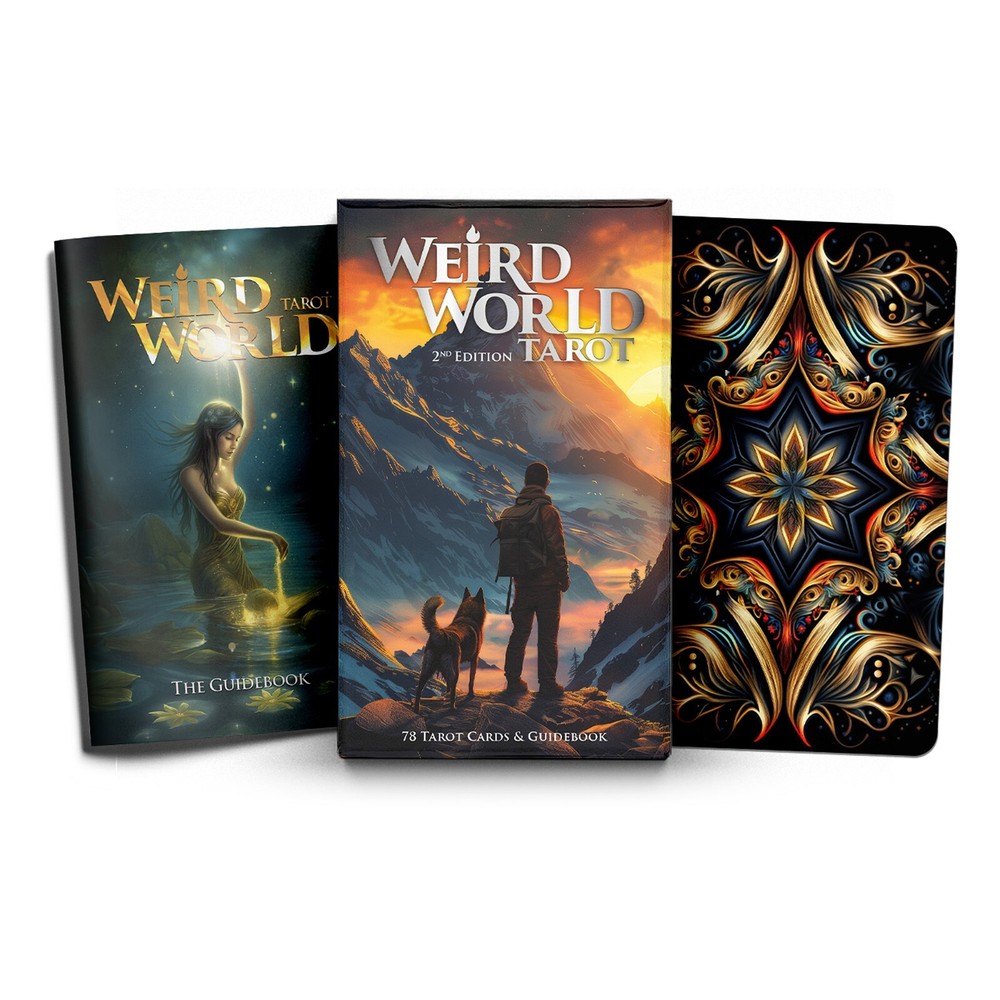 Weird World Tarot Second Edition, 78 Cards Tarot Deck