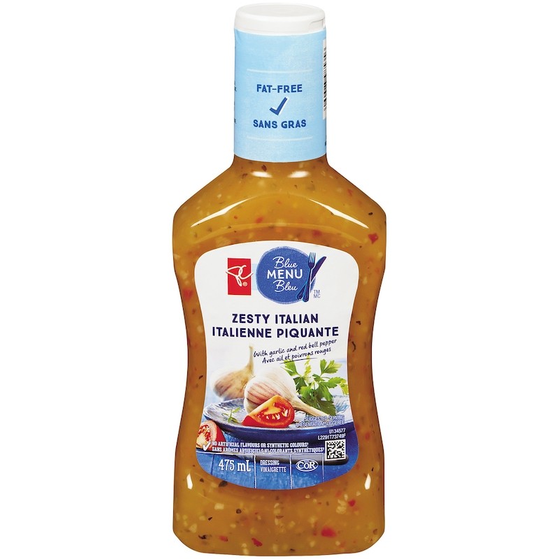 2-Pack PC Blue Menu Zesty Italian Dressing