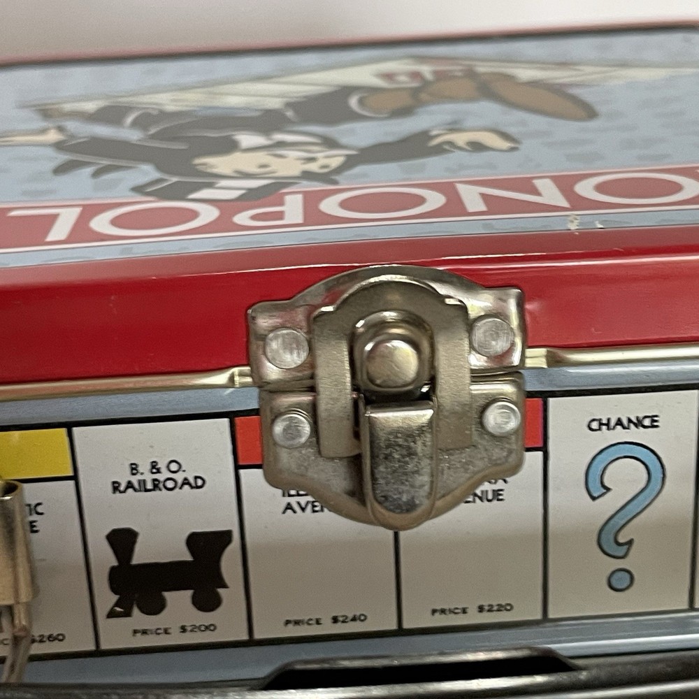 Monopoly 5.5" Tin Vintage Mini Lunch Box Hasbro * 2000