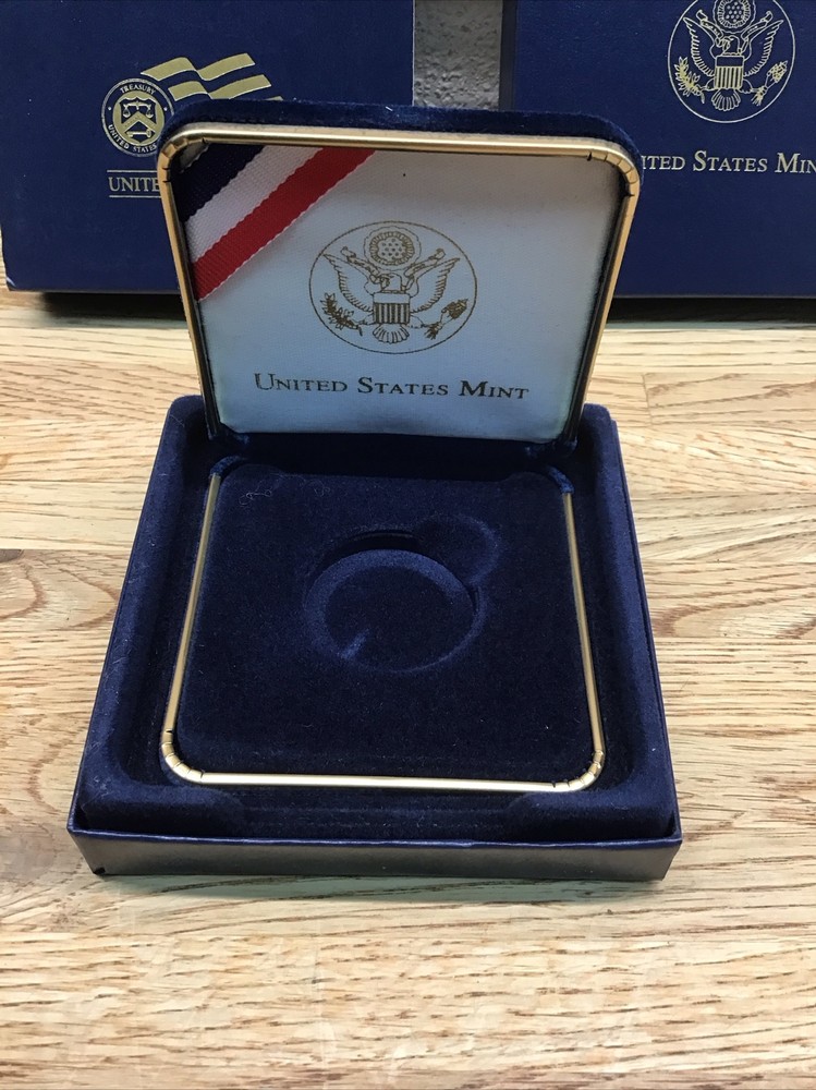 EMPTY BOX for 2008 Bald Eagle Commemorative Coin Program QU-5