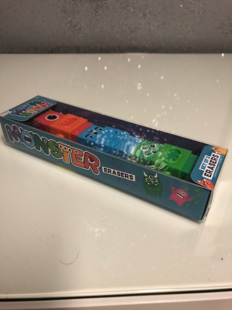 Ooly - Monster Erasers - Set of 3