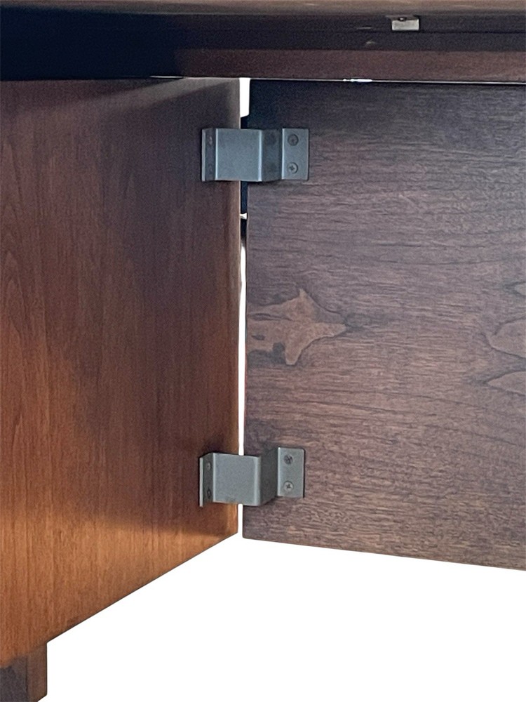 Jens Risom Mid Century Walnut Wood Executive Desk