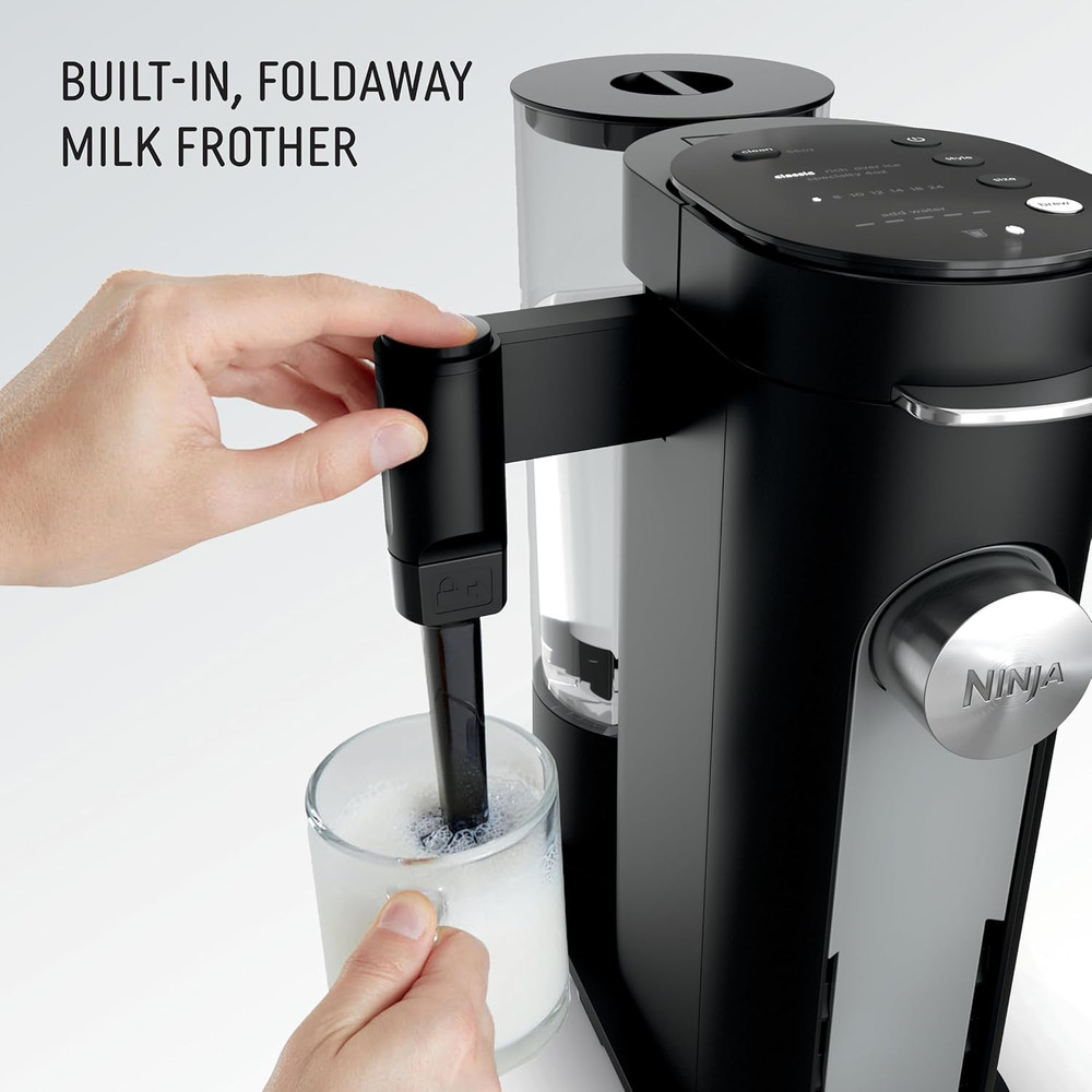 | Coffee Maker | Single Serve |Brew with Coffee Pods & Grounds| Compatible with
