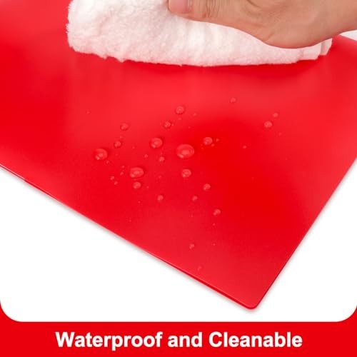 60-Pack Plastic Folders with Pockets, Two Pocket Folders, Plastic 60 PACK Red