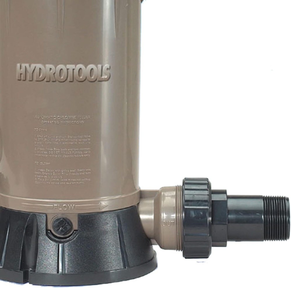 Hydrotools 8750 In Line Automatic Chlorine Feeder 9 lb Capacity Pool Chlorinator