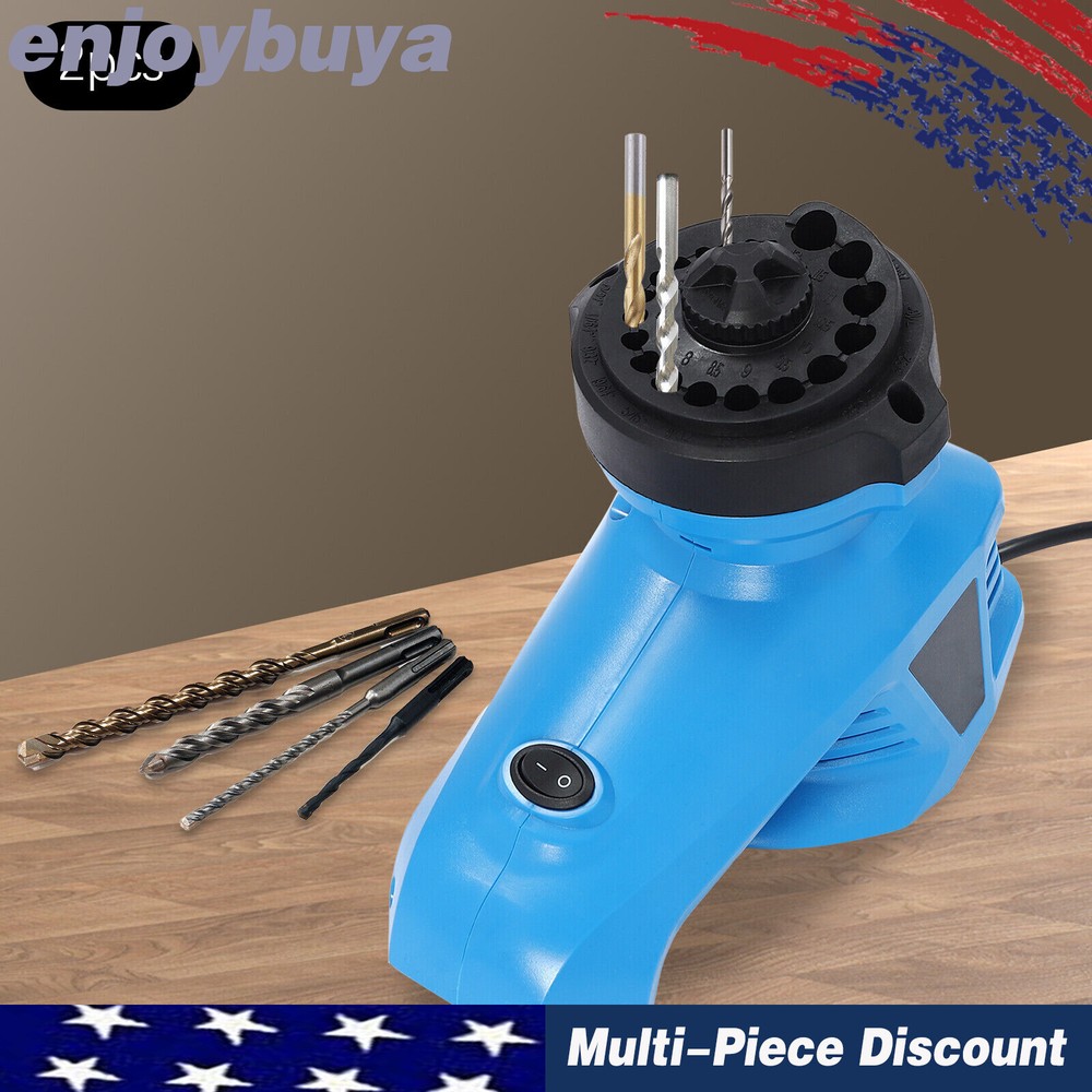 Drill Bit Sharpener for Twist Bits, Drill Bit Sharpener With High Speed