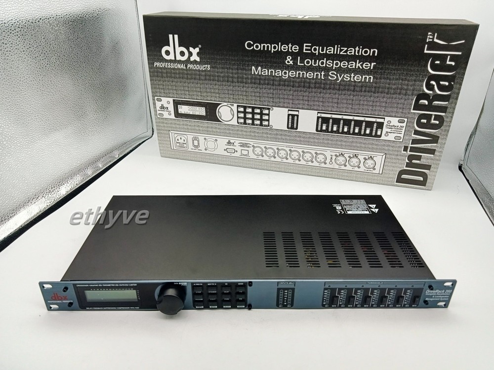 Drive Rack 260 Loudspeaker Management System Audio Processor 2 Input 6 Output US