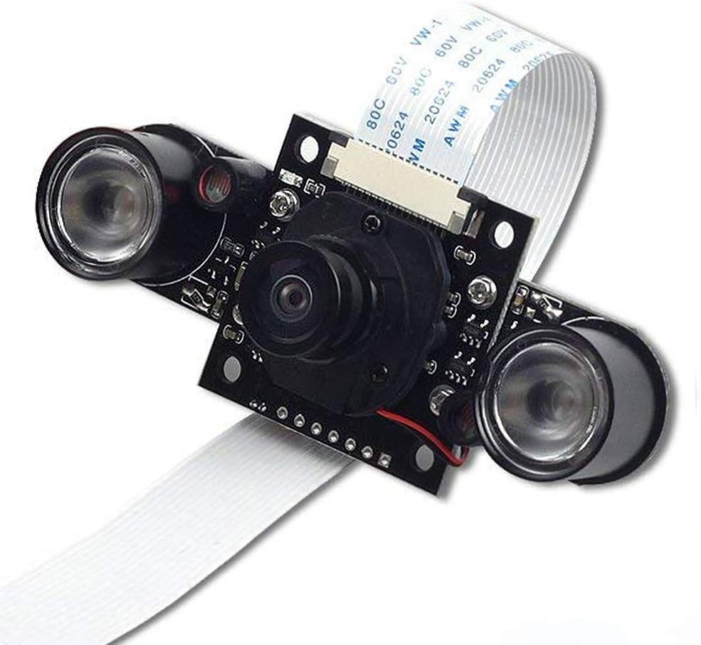 Arducam Day-Night Vision for Raspberry Pi Camera, Automatic Ir-Cut Switching All
