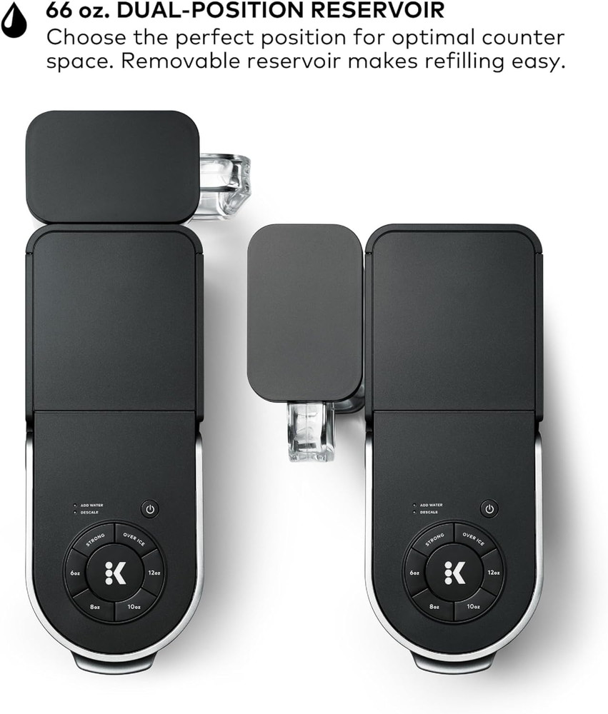 K-Supreme Single Serve K-Cup Pod Coffee Maker, Multistream Technology, 4 Brew Si