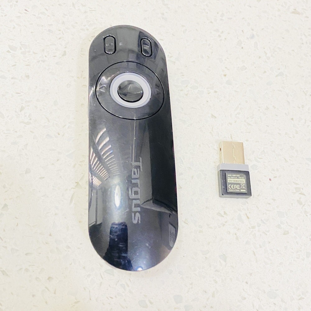 Targus Presentation Laser Pointer /Remote Clicker AMP13US with Mini USB Receiver