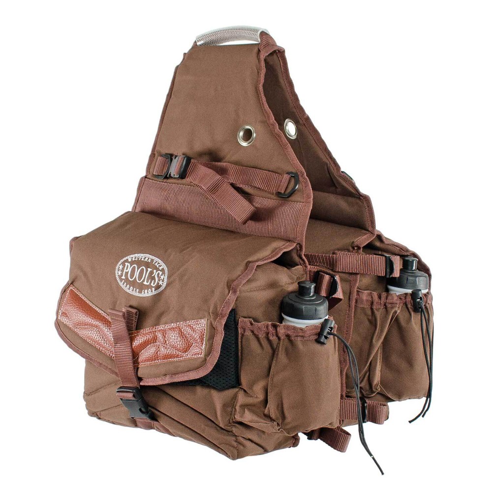 Rear Saddlebag for Horse with Rubber